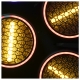 EVOLIGHTS LUMEN 7 RING 7x30W WW + 224x0,5W/31x0,2W oświetlenie sceniczne retro vintage