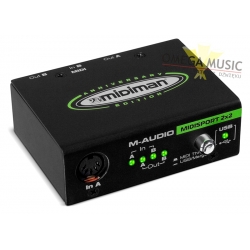 M-Audio MIDISPORT 2x2 - Interfejs MIDI USB