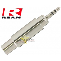 REAN NYS227 - Adapter przejściówka Jack 3,5mm na Jack 6,3mm