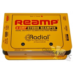 RADIAL X-AMP STUDIO REAMPER - Aktywny Di-box gitarowy